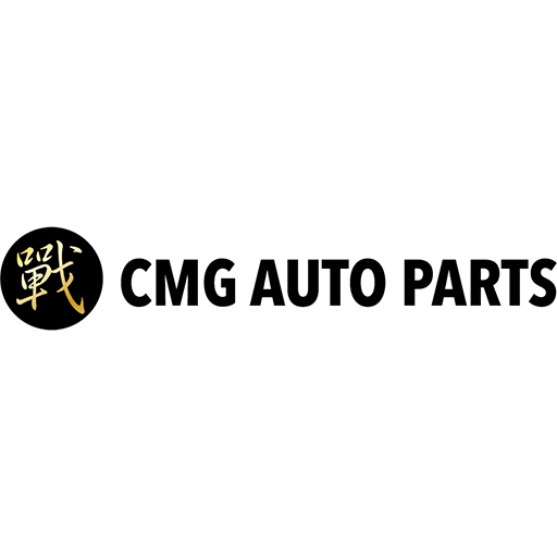 CMG Auto Parts logo featuring a black circle with golden characters and bold text, representing a trusted supplier of Volkswagen parts and VW Polo parts. 