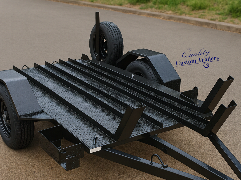 custom bike trailer, custom motorbike trailers, heavy duty off road trailers, box trailers sydney, offroad box trailer, custom trailer 