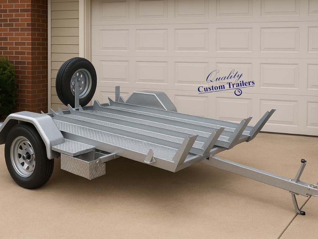 custom bike trailer, custom motorbike trailers, heavy duty off road trailers, box trailers sydney, offroad box trailer, custom trailer 