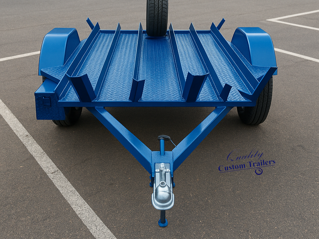 custom bike trailer, custom motorbike trailers, heavy duty off road trailers, box trailers sydney, offroad box trailer, custom trailer 