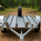 custom bike trailer, custom motorbike trailers, heavy duty off road trailers, box trailers sydney, offroad box trailer, custom trailer