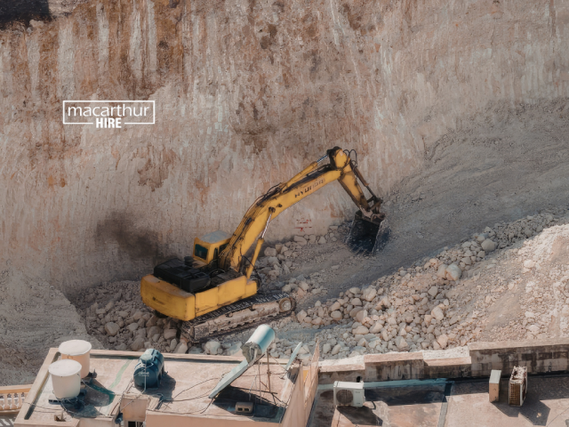 equipment rental macarthur for construction projects