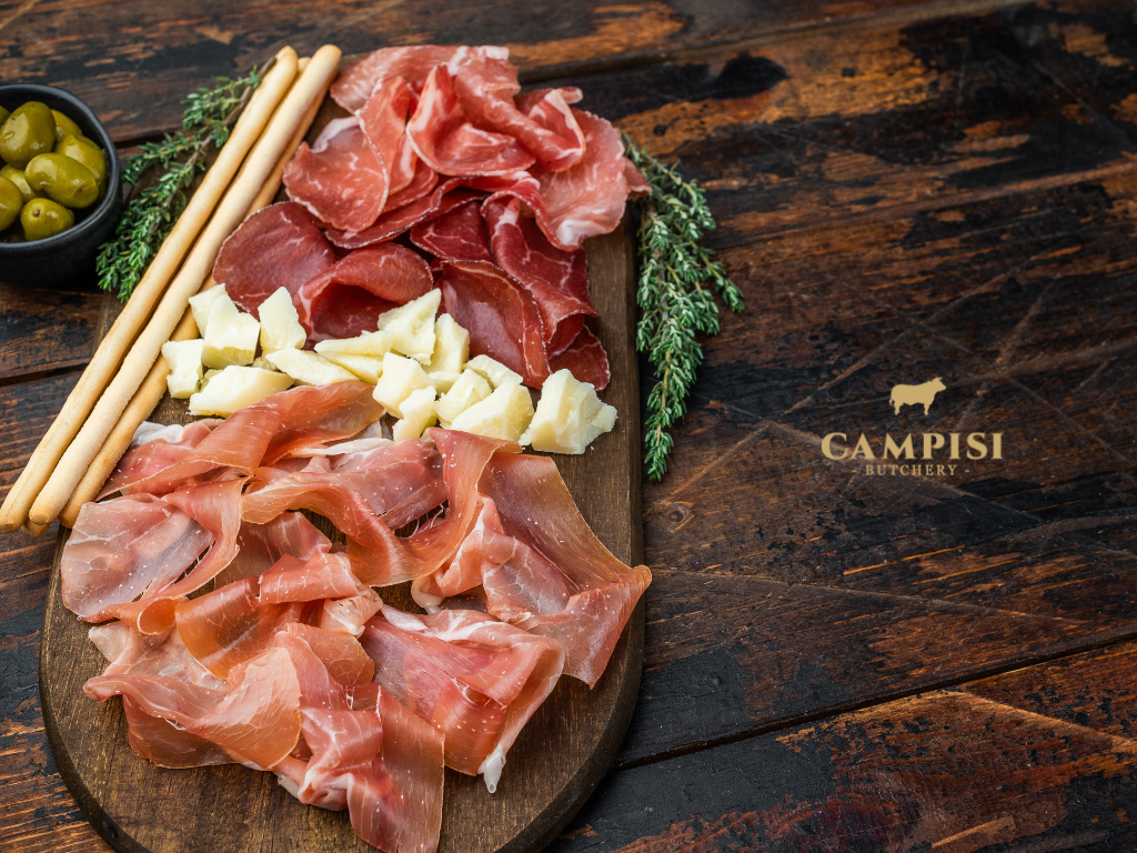 types of italian salumi salumi vs charcuterie, salumi meat, Italian butchery, salumi set, Salumi plate, Gourmet Meats, Gourmet Butcher