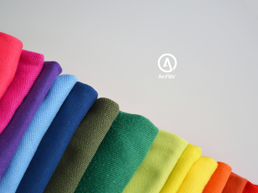 sustainable stretch fabric bricrecycled fibre performance textile, compostable performance fabric, activewear sustainable fabrics, natural fibre high performance fabric 