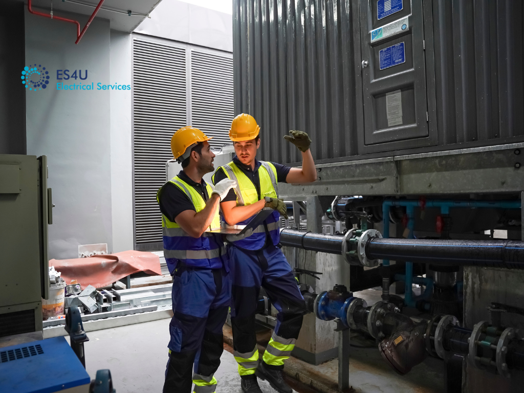 Industrial electrician maintenance helping prevent costly downtime