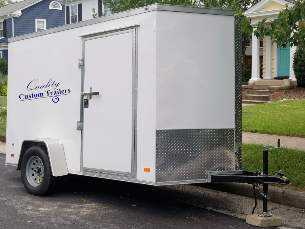 custom enclosed trailers providing secure cargo protection