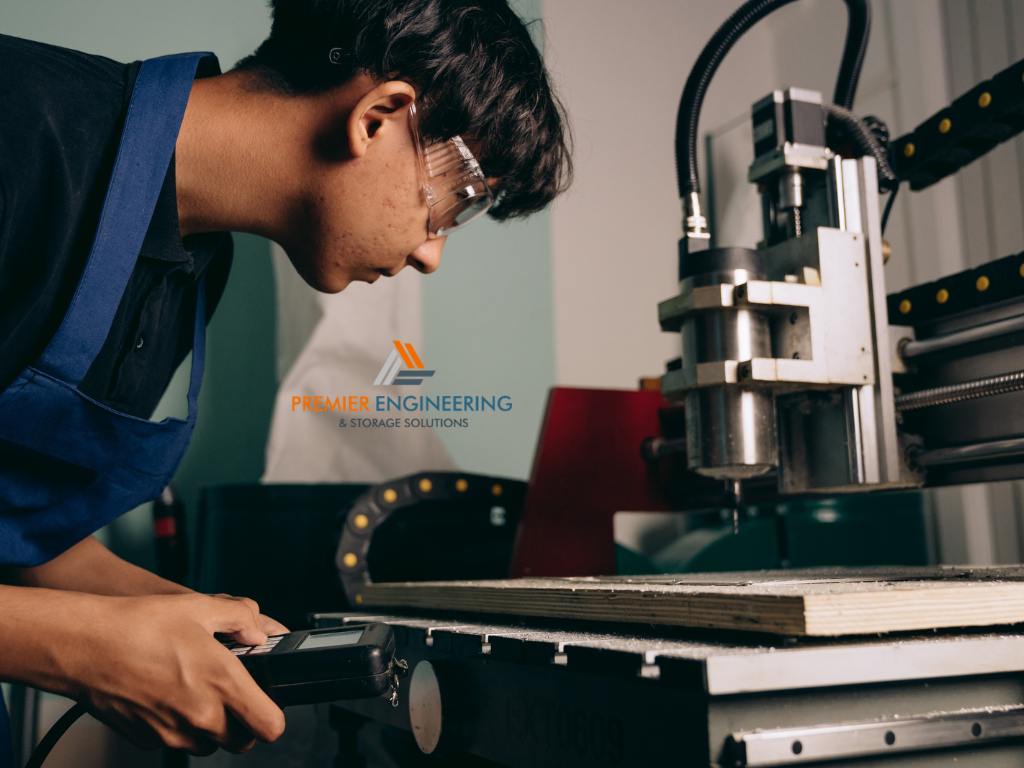 Custom fabricated metal parts produced using laser cutting technology