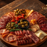 cured meats near me cured meats, types of italian salumi, salumi vs charcuterie, Salumi plate, salumi set, arranged salami bologna ham and prosciutto, arranged salami bologna boiled ham and prosciutto