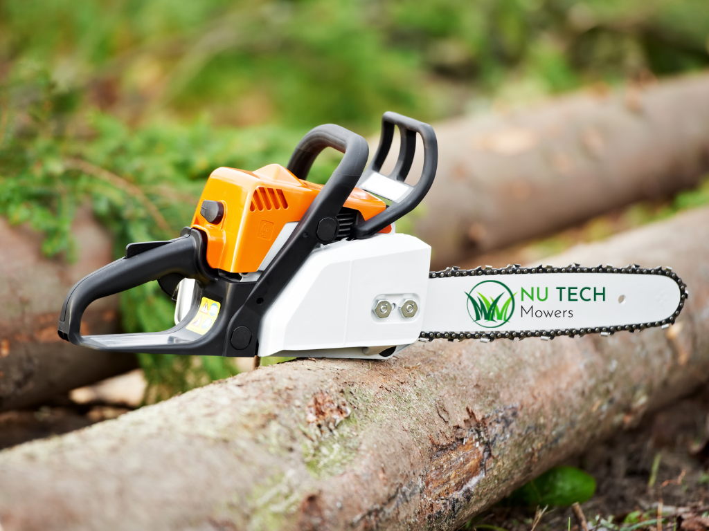 chainsaw chainsaw bag, headge trimmer, trimmer, leaf blower, protective glasses, earmuff, HI Vis Gear