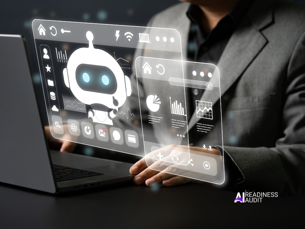 Business team identifying processes suitable for AI automation