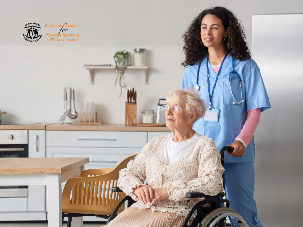 Older resident receiving aged care support in Rooty Hill