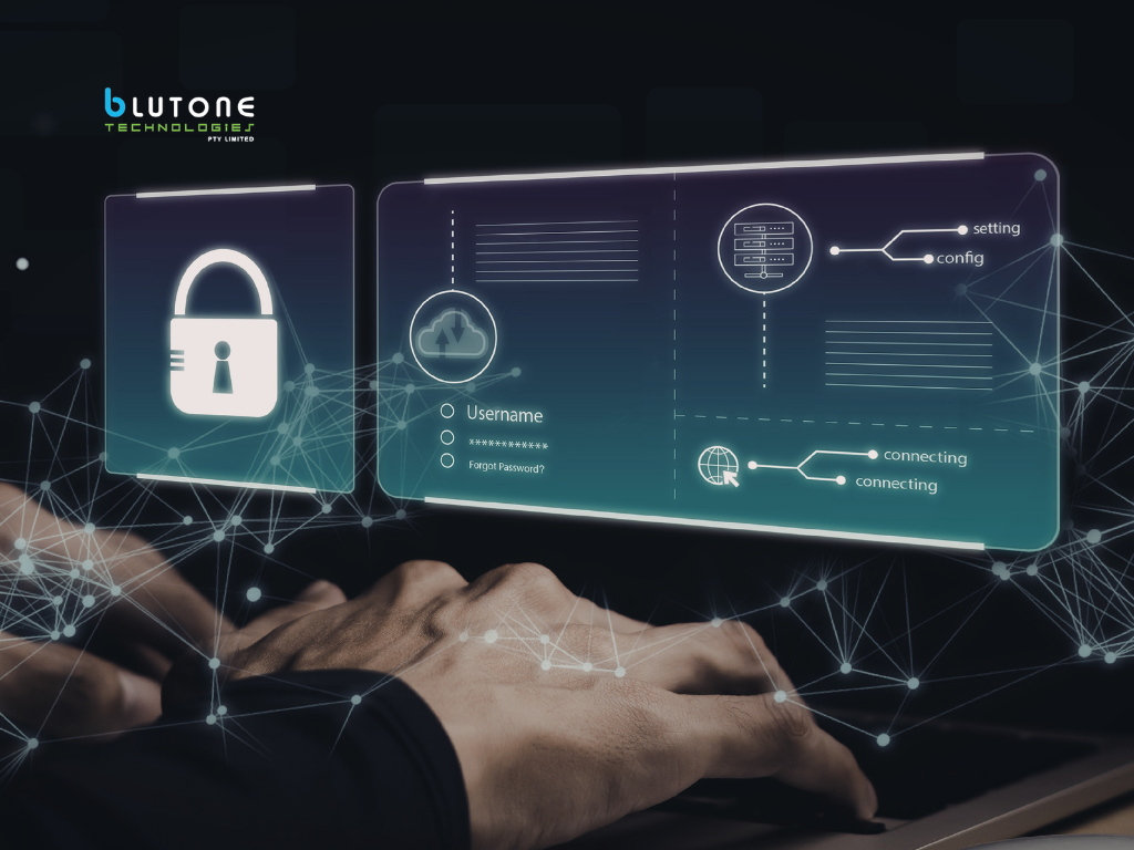 Employee using multi-factor authentication for work account