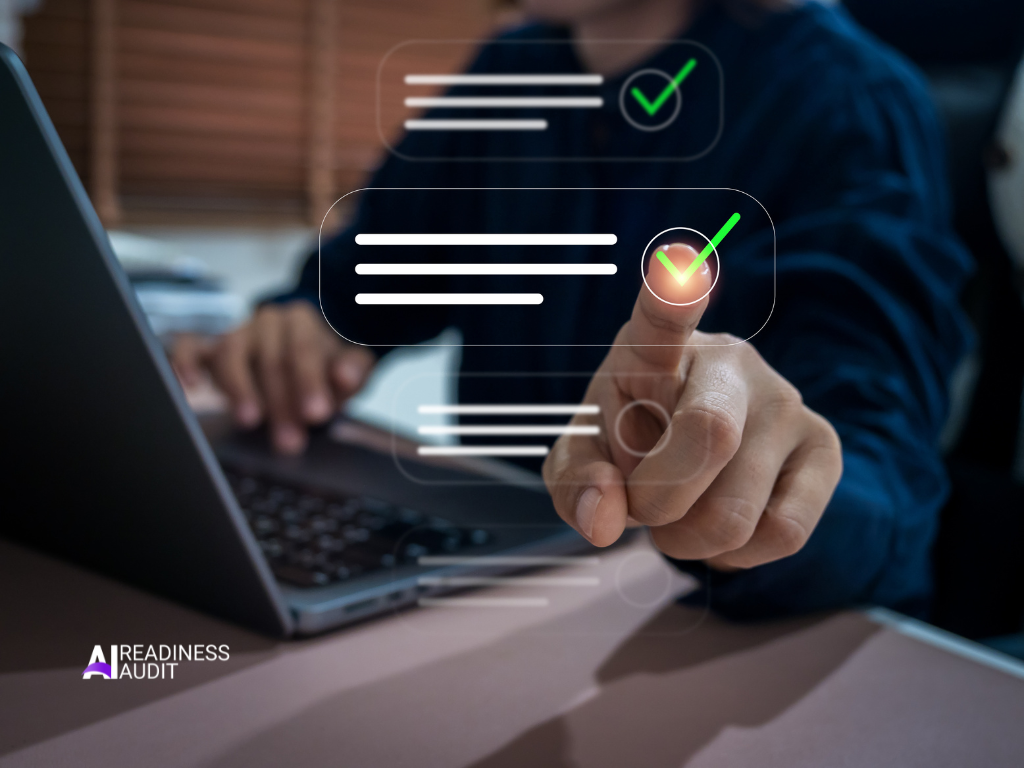 AI maturity assessment comparing experimentation and adoption