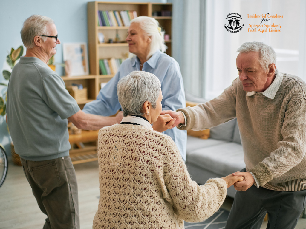Dementia aged care facilities with a calm dementia-friendly environment