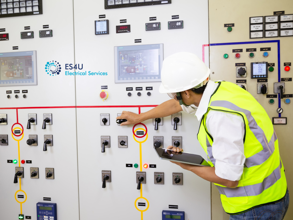 Industrial electrical maintenance Sydney switchboard inspection
