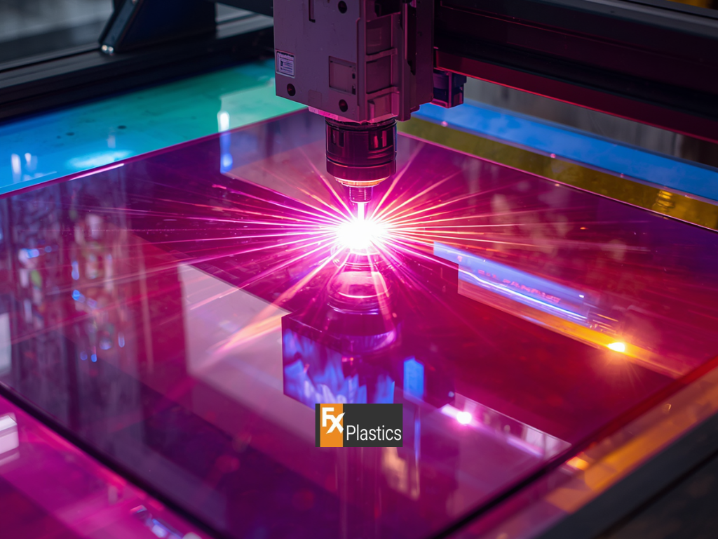 CNC routing and laser cutting processes used by plastic fabricators in Western Sydney for custom acrylic projects